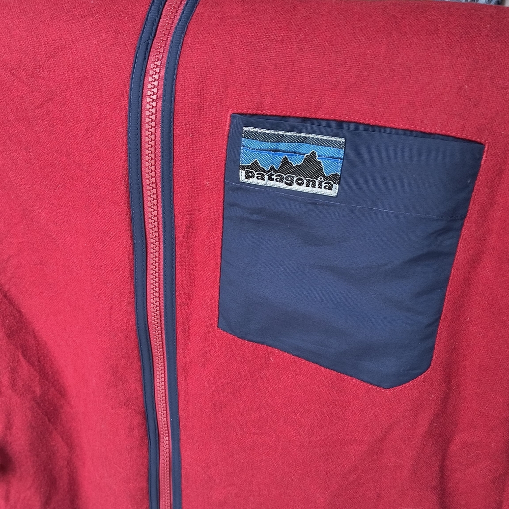 Patagonia Mesclun 40th Anniversary Red and Blue Jacket